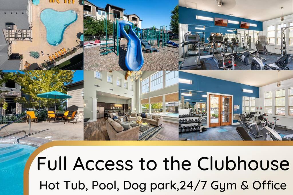 Bee Chic In Sojo W/Hot Tub+Gym+Local Ski Slopes South Jordan Exterior foto